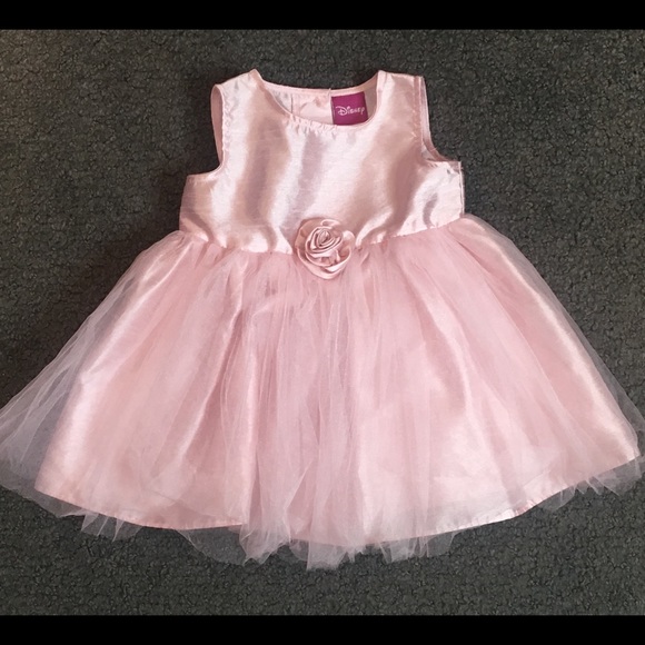 rose flower dress for baby girl